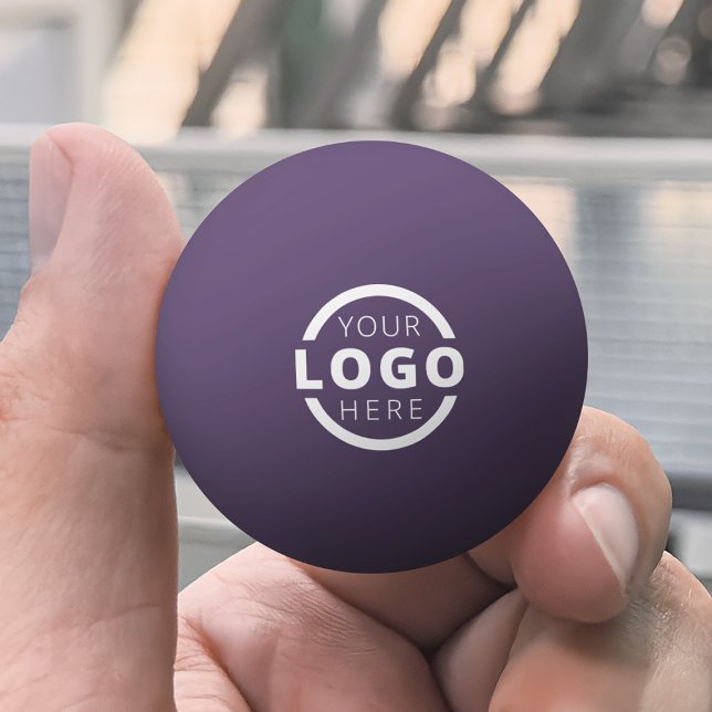 Anpassningsbar Business Logotyp Corporate Lila Pingisboll (Skapare uppladdad)
