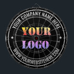 Anpassningsbar Business Logotyp Dart Board - Ditt  Darttavla<br><div class="desc">Färg - Ritytor med enkel Personlig Webbplatsen för Business Logotyp Namn Frimärke Design - Anpassade Dart board/Gift - Add Your Logotyp - Image/Professionell - Company/Website eller Namn, e-mail / mer - Ändra storlek och flytta eller ta bort och lägg till Mobilare / text med anpassning inslag. Menyn / lägg till...</div>