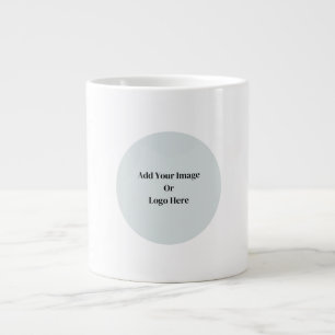 Anpassningsbar Business Logotyp eller image Jumbo Mugg