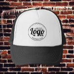 Anpassningsbar Business Logotyp Employee Company B Keps<br><div class="desc">Du får gärna anpassa och anpassa den här anpassningsbar logotypen för anställda inom företaget svarta truckerkepsar. Det finns redigeringsalternativ.</div>