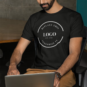 Anpassningsbar Business logotyp Employee Company T Shirt