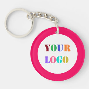 Anpassningsbar Business Logotyp Keychain - Ditt Fä