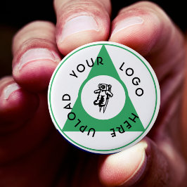 Anpassningsbar Business Logotyp Knapp