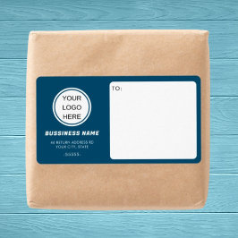Anpassningsbar Business Logotyp l Navy Blue Shippi Fraktsedel