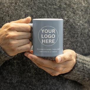 Anpassningsbar Business Logotyp l Promotive Dusty Kaffemugg