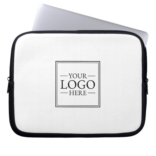 Anpassningsbar Business Logotyp Laptop Fodral (Framsidan)