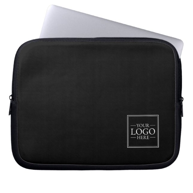 Anpassningsbar Business Logotyp Laptop Fodral (Framsidan)