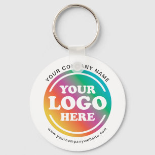 Anpassningsbar Business Logotyp, marknadsföring på Nyckelring