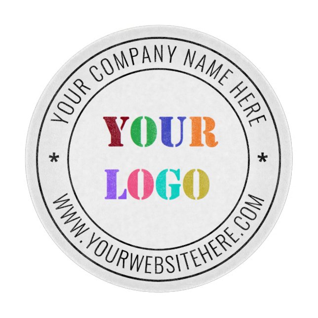 Anpassningsbar Business Logotyp Marknadsföringscen (Framsidan)