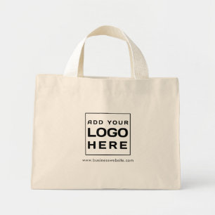 Anpassningsbar Business Logotyp - minimalistisk sv Mini Tygkasse