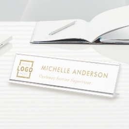Anpassningsbar Business Logotyp Modern Chef Guld