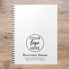 Anpassningsbar Business Logotyp Modern Office Anteckningsbok