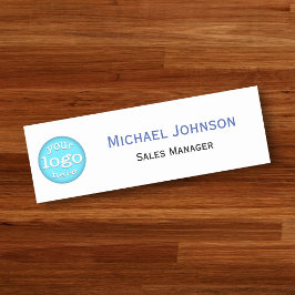 Anpassningsbar Business Logotyp Modern Professione Namnbricka