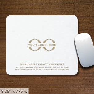 Anpassningsbar Business Logotyp Musmatta