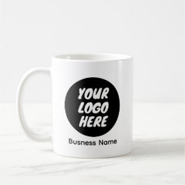 Anpassningsbar Business Logotyp & Namn Branded Cof Kaffemugg