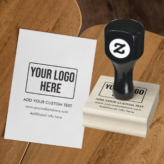 Anpassningsbar Business Logotyp Personlig Promotin Stämpel