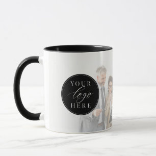 Anpassningsbar Business Logotyp Photo Branded Mugg