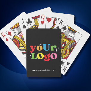 Anpassningsbar Business Logotyp Promoted Branded B Casinokort