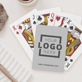 Anpassningsbar Business Logotyp Promoted Branded G Casinokort