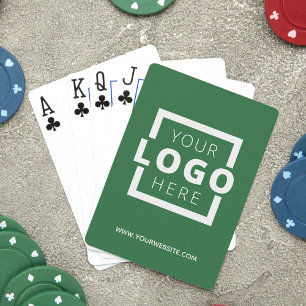 Anpassningsbar Business Logotyp Promoted Branded G Casinokort
