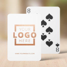 Anpassningsbar Business Logotyp Promotion Branded  Casinokort