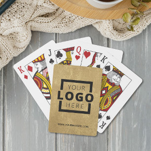 Anpassningsbar Business Logotyp Promotion Branded Casinokort