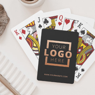 Anpassningsbar Business Logotyp Promotion Branded Casinokort