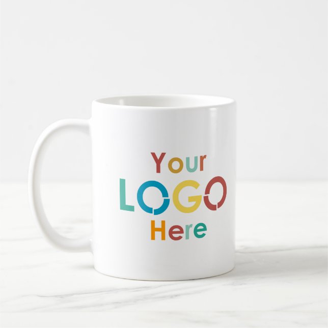 Anpassningsbar Business Logotyp Promotional Markna Kaffemugg (Vänster)
