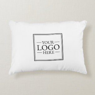 Anpassningsbar Business Logotyp Prydnadskudde