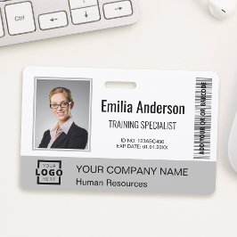 Anpassningsbar Business Logotyp Pub Code Employee 