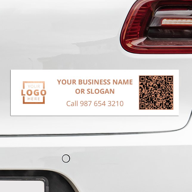 Anpassningsbar Business Logotyp QR Code Promotiona Bildekal (Skapare uppladdad)