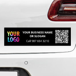 Anpassningsbar Business Logotyp QR Code Promotiona Bildekal