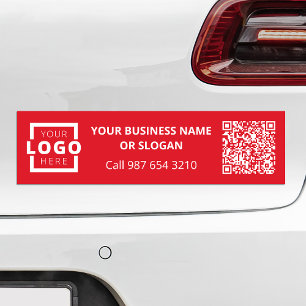 Anpassningsbar Business Logotyp QR Code Promotiona Bildekal