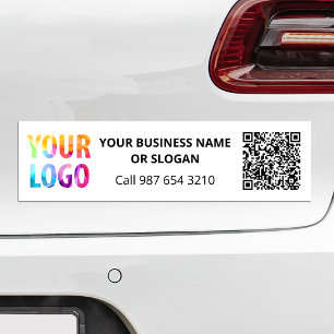 Anpassningsbar Business Logotyp QR Code Promotiona Bildekal