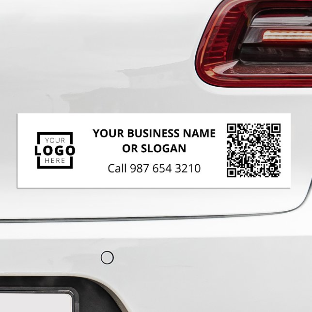Anpassningsbar Business Logotyp QR Code Promotiona Bildekal (Skapare uppladdad)