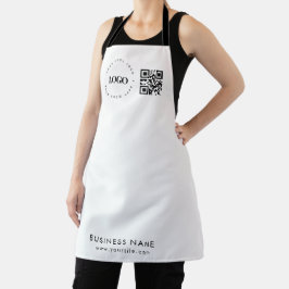 Anpassningsbar Business Logotyp QR Code & Text Pro