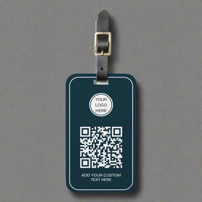 Anpassningsbar Business Logotyp QR-kodProfessionel Bagagebricka (Skapare uppladdad)