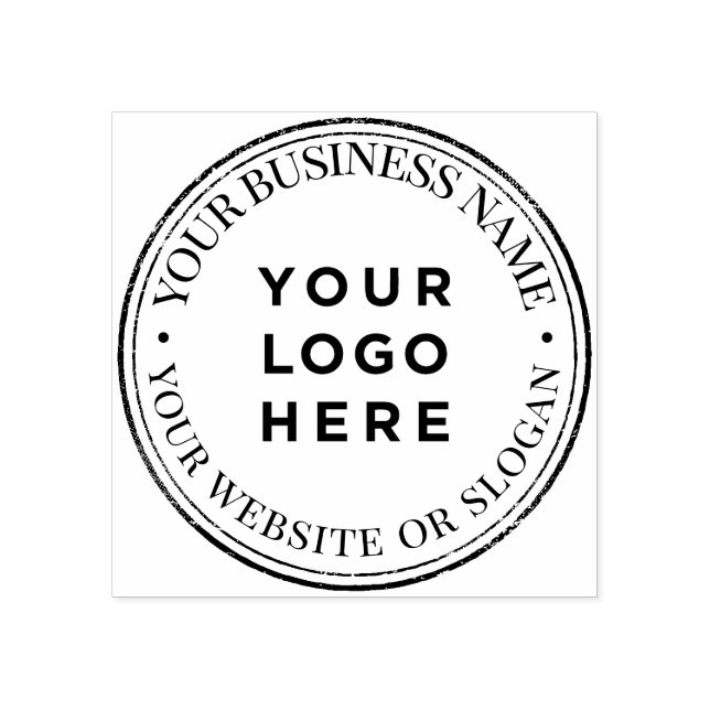 Anpassningsbar Business Logotyp Rubber Frimärke -  Stämpel (Tryck)
