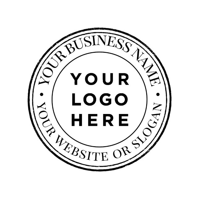 Anpassningsbar Business Logotyp Rubber Frimärke Stämpel (Skapare uppladdad)