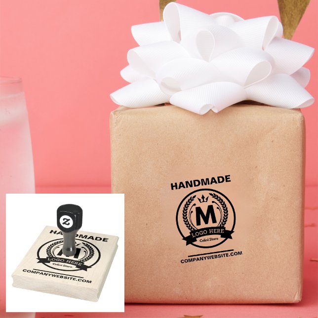Anpassningsbar Business Logotyp Rubber Frimärke -  Stämpel (Custom Business Logo Rubber Stamp – Personalized)
