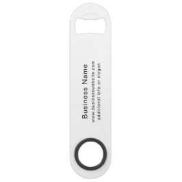 Anpassningsbar Business Logotyp Stainless Steel Fl Långa Flaskppnare