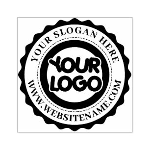 Anpassningsbar Business Logotyp Stämpel