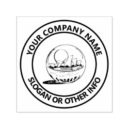Anpassningsbar Business Logotyp Sydney Självfärgande Stämpel