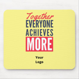 Anpassningsbar Business Logotyp Teamwork Motivatio Musmatta