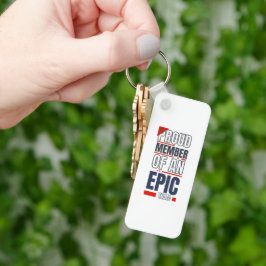 Anpassningsbar Business Logotyp Teamwork Motivatio Nyckelring