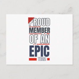 Anpassningsbar Business Logotyp Teamwork Motivatio Vykort