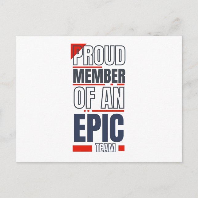 Anpassningsbar Business Logotyp Teamwork Motivatio Vykort (Framsida)