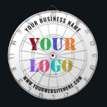 Anpassningsbar Business Logotyp Text Personlig Dar Darttavla<br><div class="desc">Anpassningsbar Färg och Typsnitt - Utforma dina egna ritytor för Personlig med företagets Logotyp och Namn webbplats eller Anpassningsbar Text Promotional Business Personlig Dart Board - Lägg till din Logotyp/bild eller QR-kod - Foto / och Text / Mer - Ändra storlek och flytta inslag med Anpassning verktyg. Välj/lägg till din...</div>