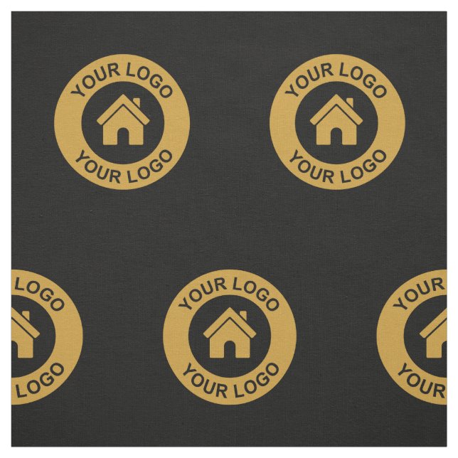 Anpassningsbar Business Logotyp Tyg (Provkarta)