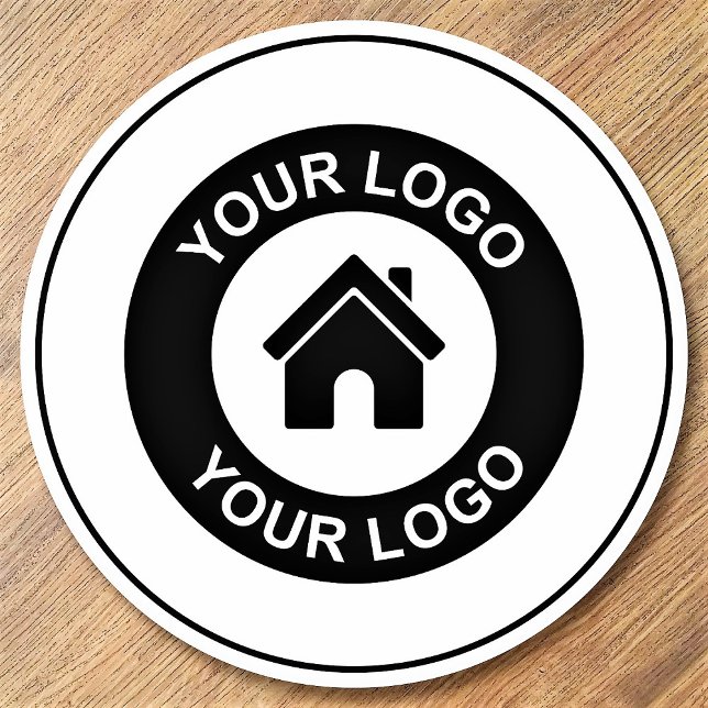 Anpassningsbar Business Logotyp Underlägg Papper Rund (Skapare uppladdad)